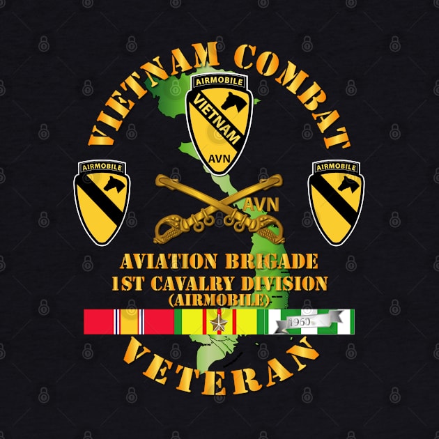 Vietnam Combat Cavalry Veteran w  Aviation Brigade - 1st Cav Div by twix123844